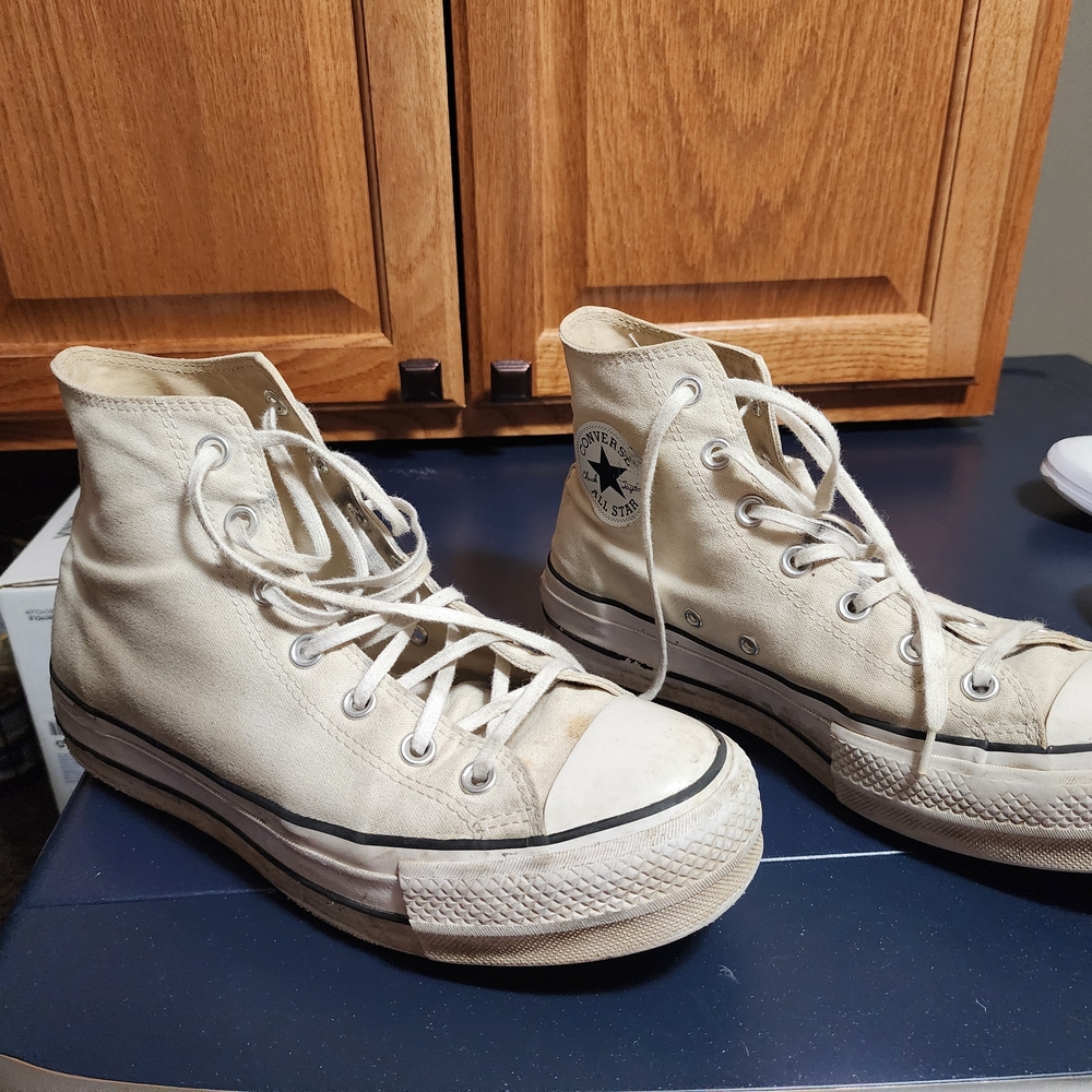 Platform Converse 9.5, Well Worn